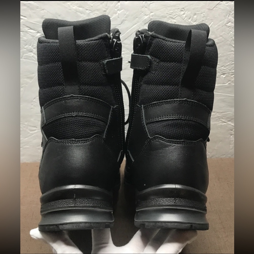 No Inserts Haix Black Eagle Tactical 2.0 GTX Men's Boots Side Zip Black Size 10M - Picture 10 of 16
